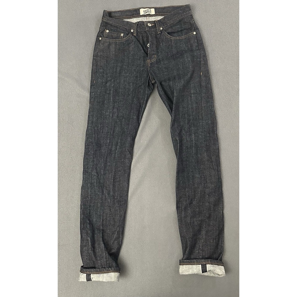 Naked And Famous Stretch Salvaged Weird Guy Jeans Men's Size 30x33